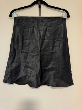 Aritzia Babaton Satin Mini Slip Skirt